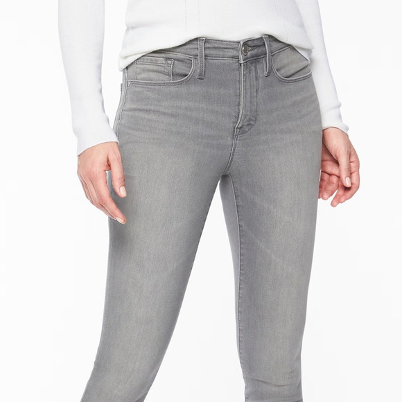 Athleta Sculptek™ Skinny Jean Quartz Wash WOMEN'S Gray 10 - Picture 3 of 13